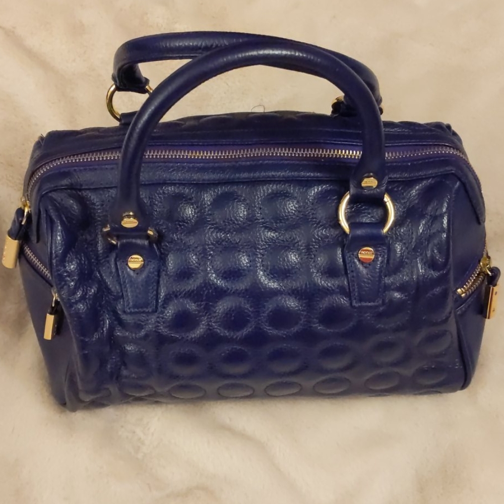 Genuine Leather Bodhi Bag - Purple